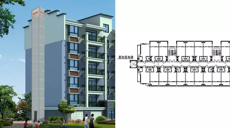 西尼机电引领旧楼加装电梯市场-暖心解决中低层高龄住户出行难问题